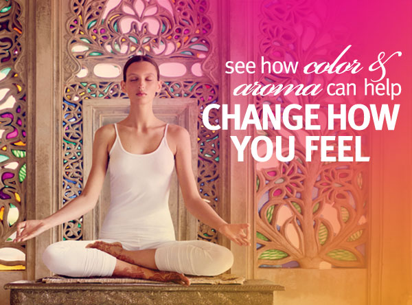 See how color & aroma can change how you feel